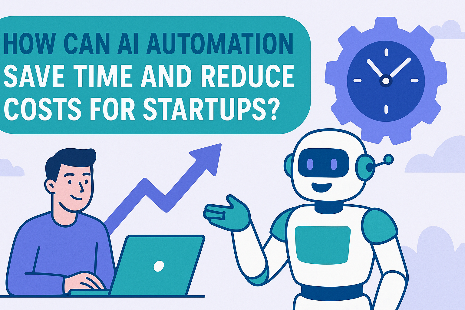 AI Automations For Startups Graphic